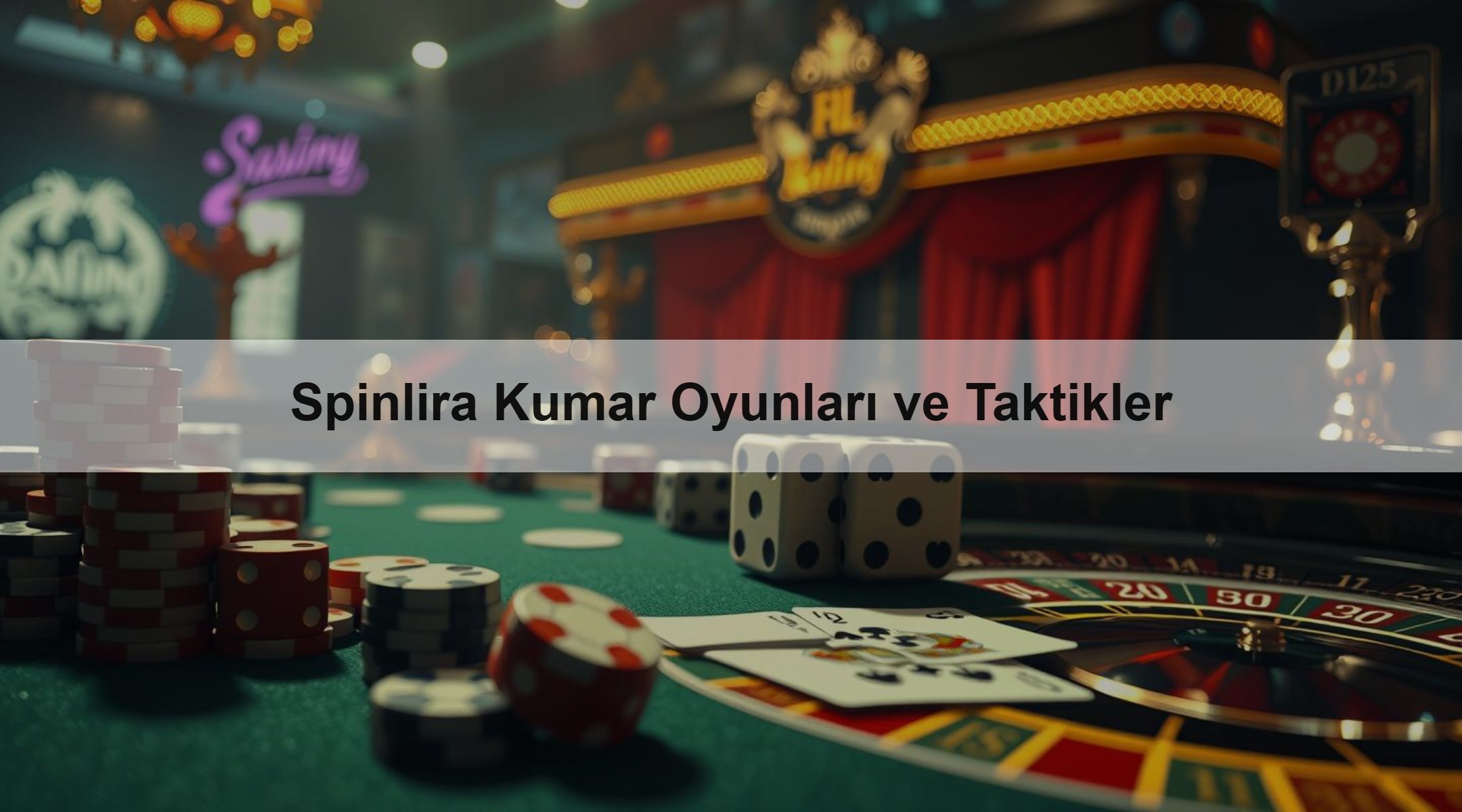 Spinlira Kumar Oyunları ve Taktikler 1 Spinlira Kumar Oyunları ve Taktikler